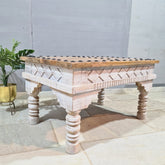 Wooden Reclaimed Coffee Table Hall Table Rustic